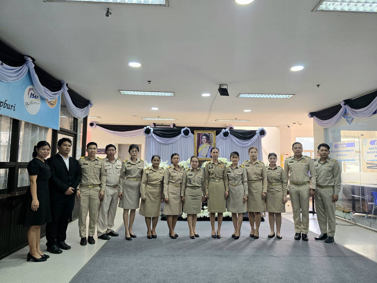 ร่วมกิจกรรมรวมพลังแห่งความภักดี เพื่อถวายเป็นพระราชกุศลแด่ สมเด็จพระนางเจ้าสิริกิติ์ พระบรมราชินีนาถ พระบรมราชชนนีพันปีหลวง