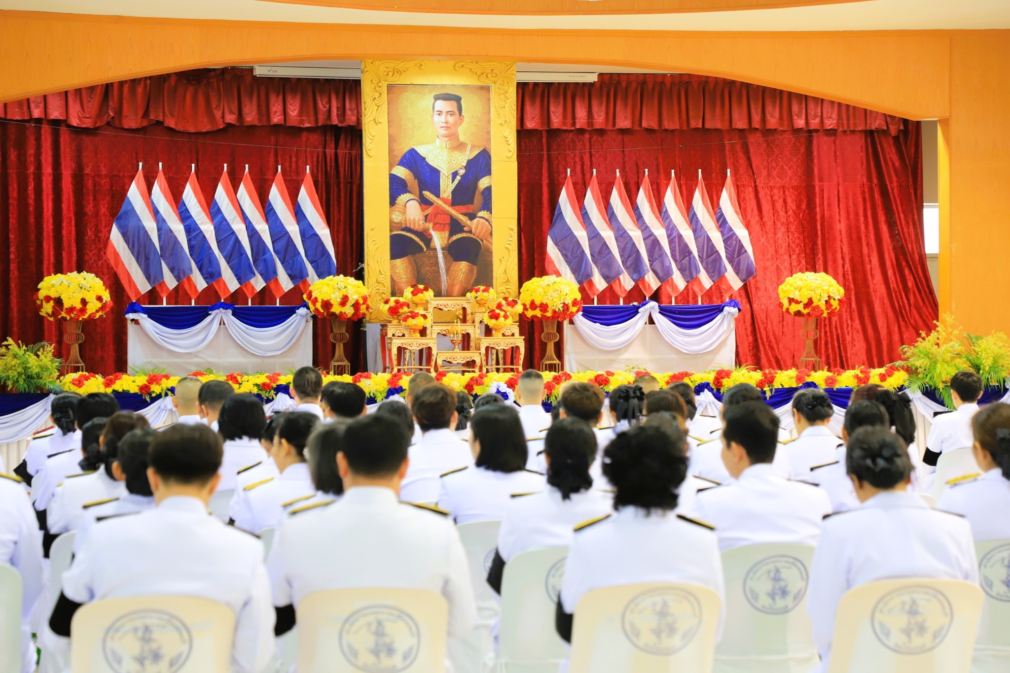 ร่วมพิธีวันยุทธหัตถีของสมเด็จพระนารายณ์มหาราช