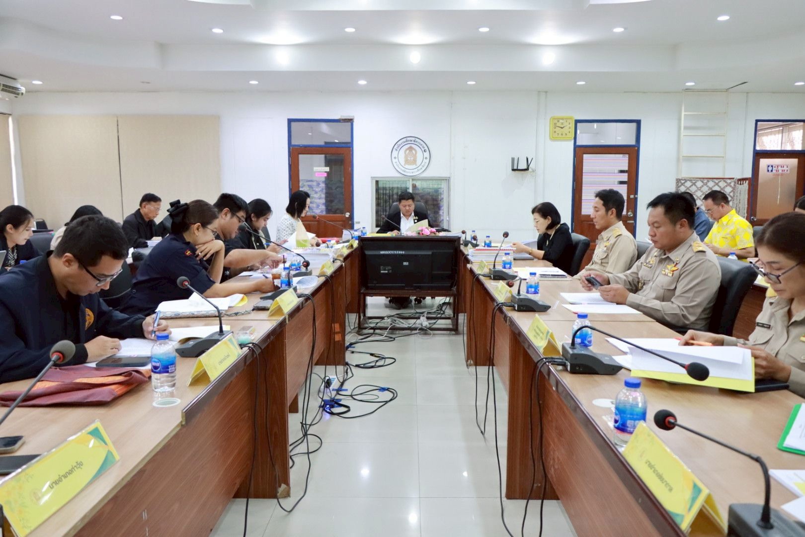 ประชุมคณะทำงานตรวจสอบ กลั่นกรองเอกสาร และคุณสมบัติของผู้สมัครเข้ารับการคัดเลือก คัดสรร ผู้รับทุนการศึกษาพระราชทาน ม.ท.ศ รุ่นที่ 18