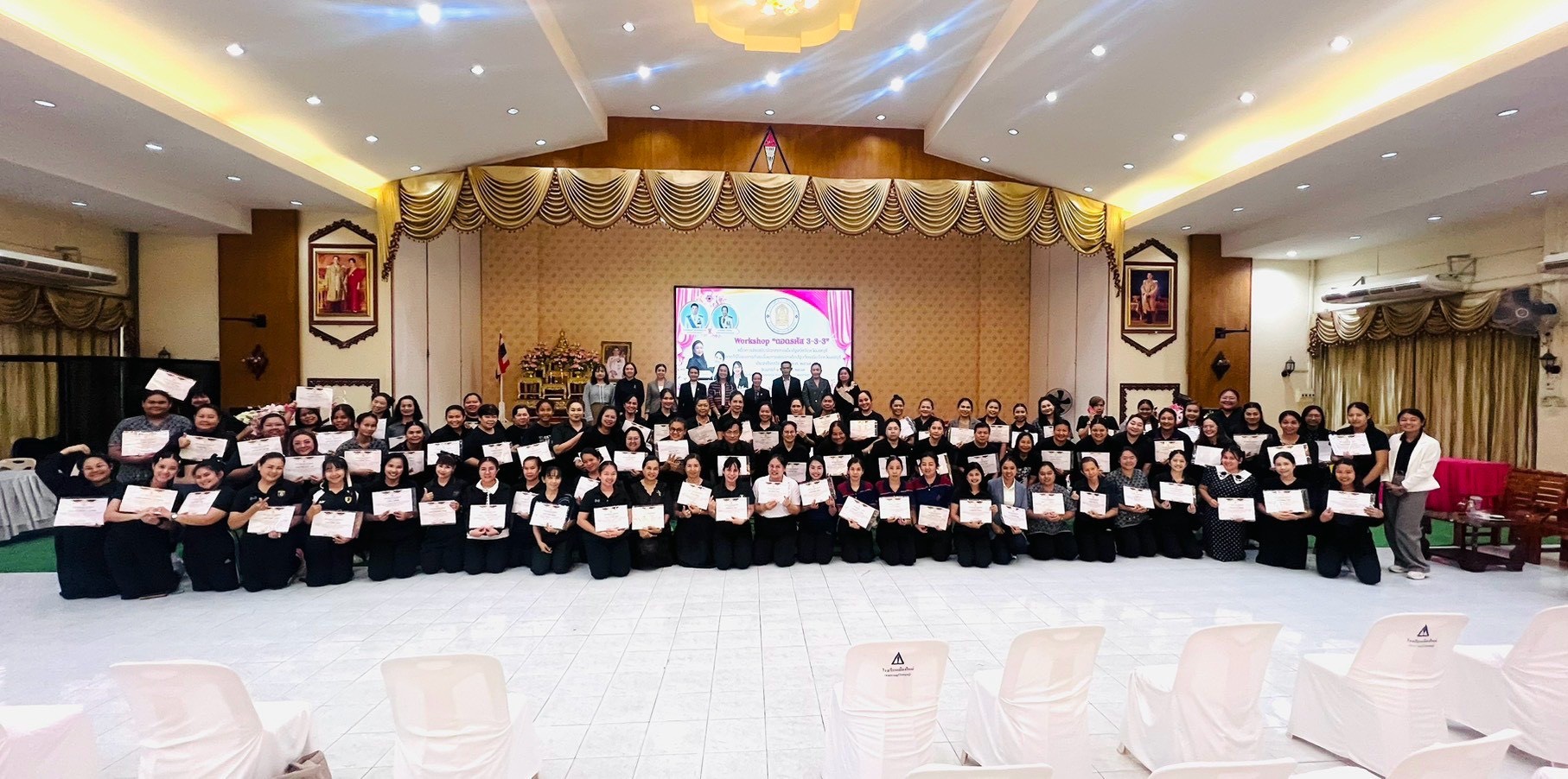 เปิดกิจกรรม Workshop “ถอดรหัส 3-3-3” เพื่อการส่งเสริมพัฒนาการเด็กปฐมวัยจังหวัดลพบุรี